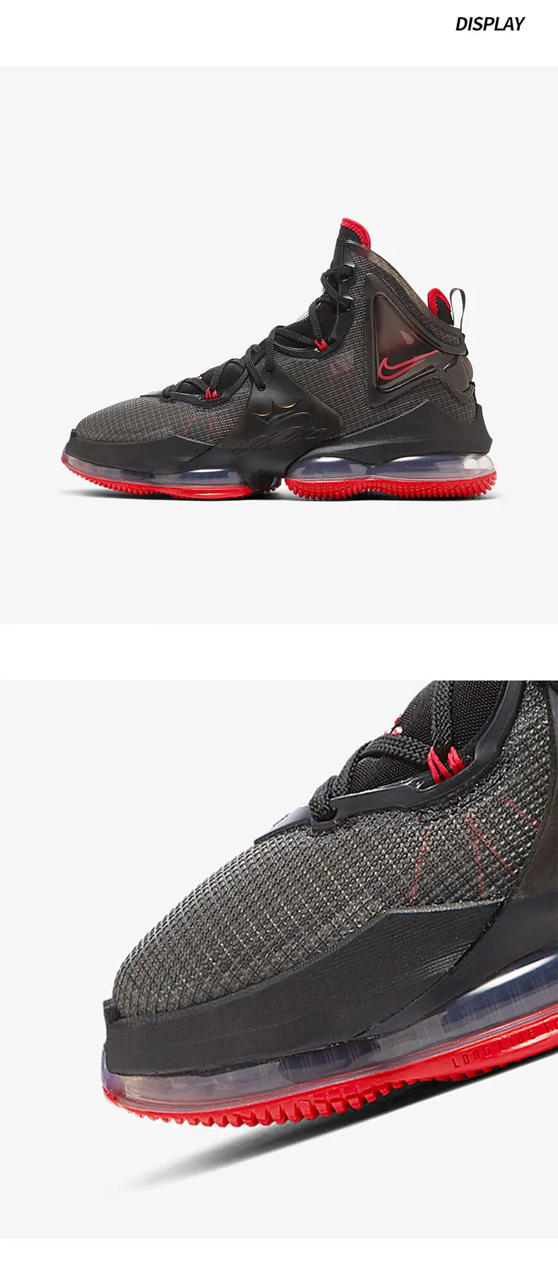 Scarpe da basket da allenamento da uomo Nike Genuine LeBron 19 DC9340-001