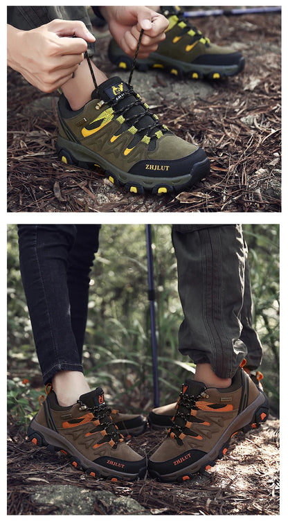 Bottes de randonnée pro-montagne pour sports de plein air, chaussures de trekking pour hommes et femmes, chaussures de marche résistantes à l'usure, chaussures d'escalade d'été