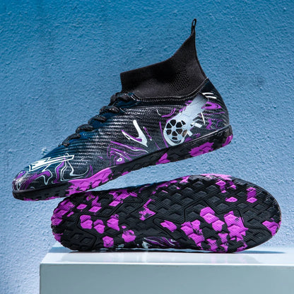 Nuove scarpe da calcio professionali da uomo antiscivolo, unisex, traspiranti, per futsal e sport, nuovi tacchetti ultraleggeri per dropshipping