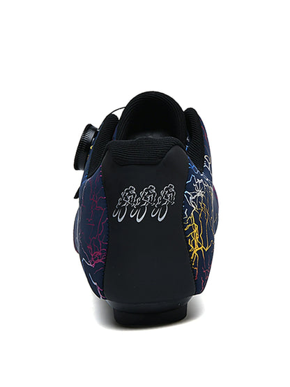 Zapatillas de ciclismo nuevas para hombre con cierre automático para carretera, montaña y exterior; zapatillas deportivas de ciclismo para mujer para spinning indoor