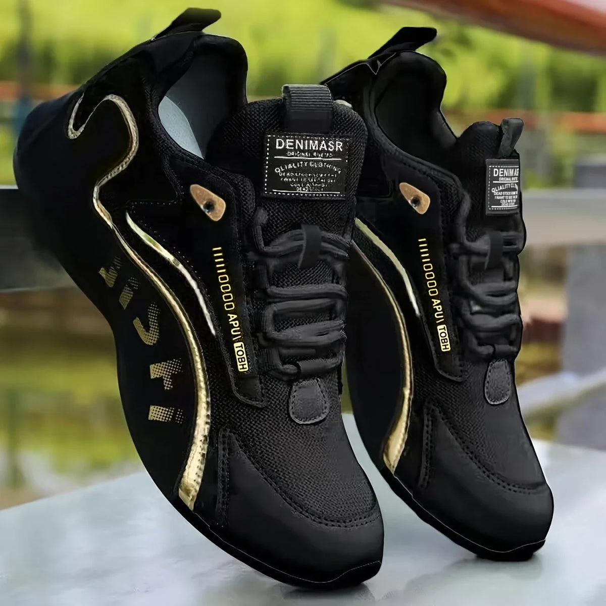 Respirable |   Léger] Respirant |   Chaussures d'entraînement légères pour hommes avec augmentation de la taille, 1 paire |   Lacets, confortables, pour