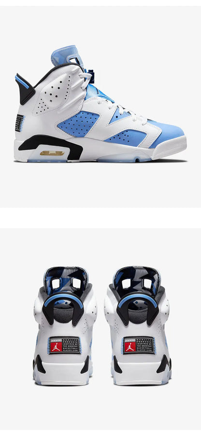 Nike originali da uomo Air Jordan 6, scarpe sportive da basket alte CT8529-410