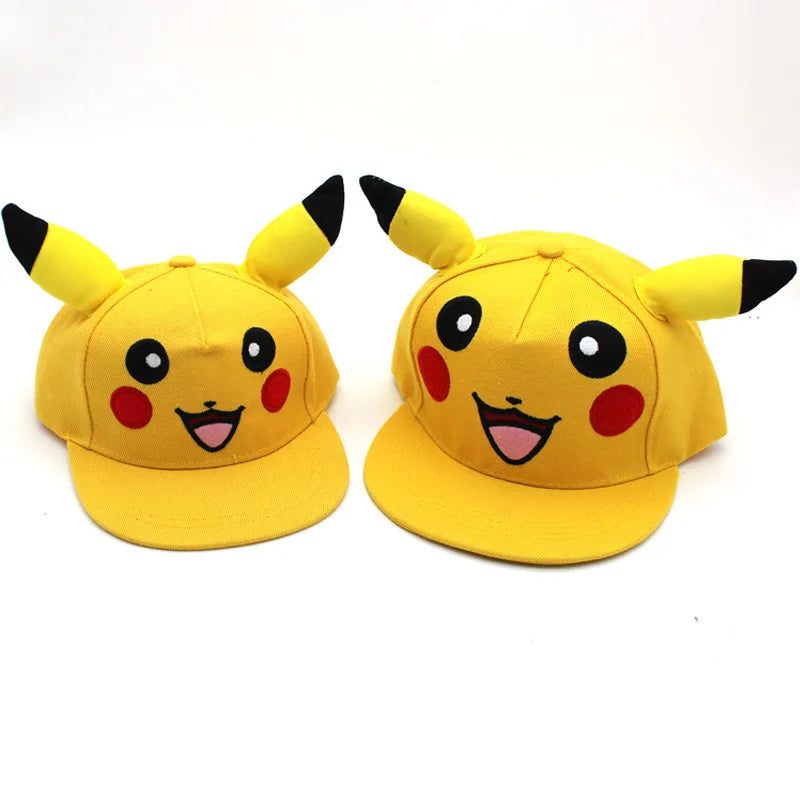 Καπέλο Anime Pokemon Καπέλο μπέιζμπολ Ρυθμιζόμενο Pikachu Cosplay Hip Hop Κινουμένων Σχεδίων Καπέλα για Ενήλικες Αγόρια Κορίτσια Παιδιά Δώρα Γενεθλίων