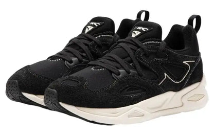 Puma Trc Blaze, chaussures de ville confortables et polyvalentes, modèle bas, chaussures de loisirs, chaussures décontractées, noires, 390153-02.