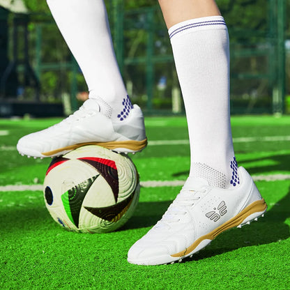 Nouvelles chaussures de football pour hommes, crampons de match, bottes de football TF/FG, baskets unisexes ultralégères pour gazon, vente chaude, haute qualité, professionnelles