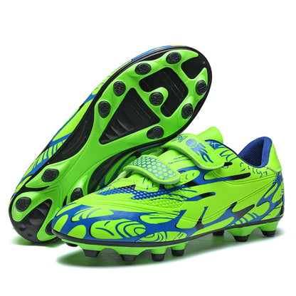 Nouvelles chaussures de football pour enfants et étudiants, ultralégères, pour jeunes garçons, chaussures de football professionnelles, crampons antidérapants, chaussures d'entraînement sur gazon