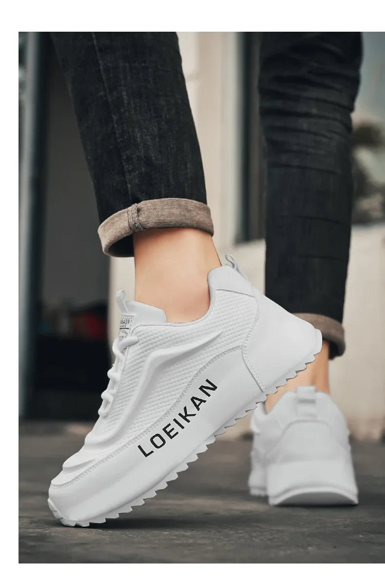 Men's Walking Running Shoes, Casual Lightweight Tennis Shoes, Sports Sneakers, Breathable New Fashion Sneakers Plus Size 47