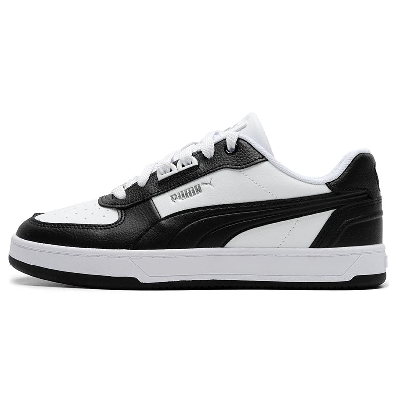 Baskets Puma Caven 2.0 Lux Noir et Blanc Argent 395016-04