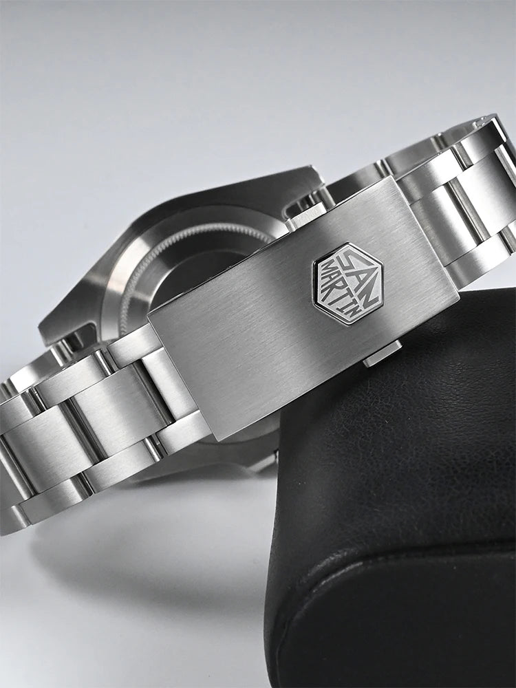 San Martin New 40mm Water Ghost Diver Watch Men Luxury NH35 PT5000 Automatic Mechanical Watch Sapphire Waterproof 200m SN0017