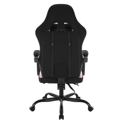 Silla de ordenador giratoria WOLTU con función de masaje, silla de oficina ergonómica con almohada y reposapiés, silla gaming ajustable en altura