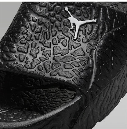 Sandalias de baño Nike Genuine Jordan para hombre con textura agrietada HQ2163-001