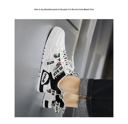 New Skateboard Men's Shoes Summer Sneakers Leather Casual Fashion Outdoor Running Sports Hiking Tennis Platform Designer Luxury
