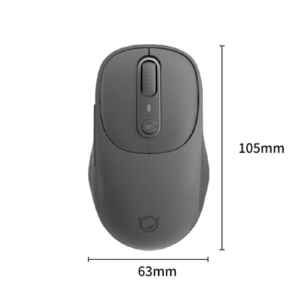 Mouse Lenovo Xiaoxin Bluetooth Wireless M3 grigio Twilight, silenzioso, tre Bluetooth, mouse da ufficio