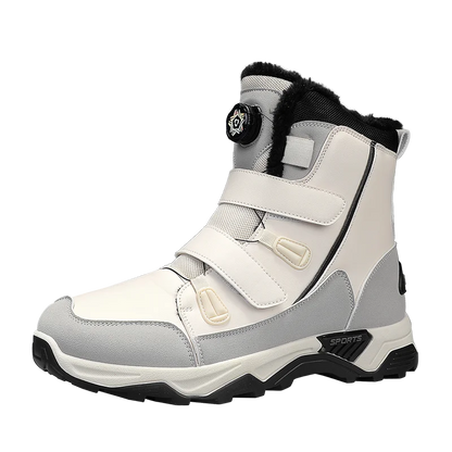 Bottes de neige imperméables pour hommes, chaussures d'extérieur d'hiver, semelle intermédiaire chaude avec antidérapantes, résistantes à l'abrasion, 2025