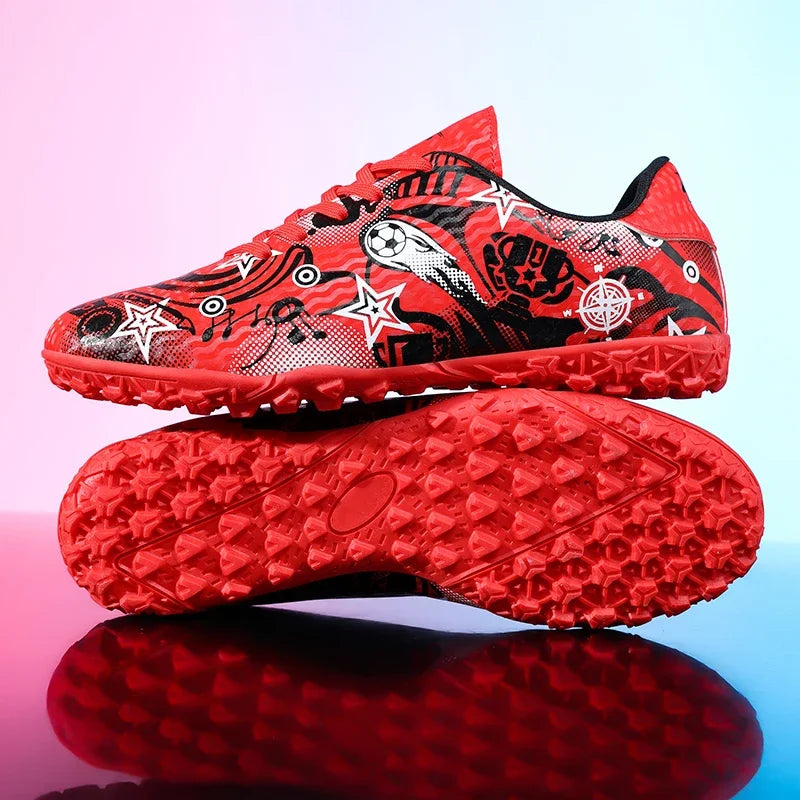 Nouvelles chaussures de football pour hommes et garçons, chaussures de football originales TF/AG, chaussures de football professionnelles pour terrain intérieur, crampons de football, baskets antidérapantes.