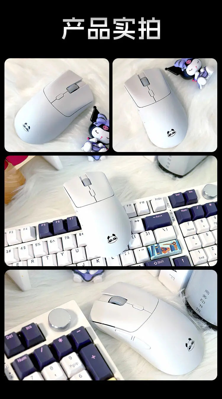 Ratón inalámbrico Metaphyuni Metapanda P1 Pro Max PAW3395L de baja latencia, ligero, para e-sports y gaming, ergonómico, regalo para PC gamer