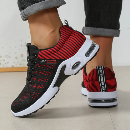 Zapatillas de hombre de moda, supertranspirables, con cordones para running - Antideslizantes, duraderas y con comodidad acolchada - Zapatillas de moda para hombre