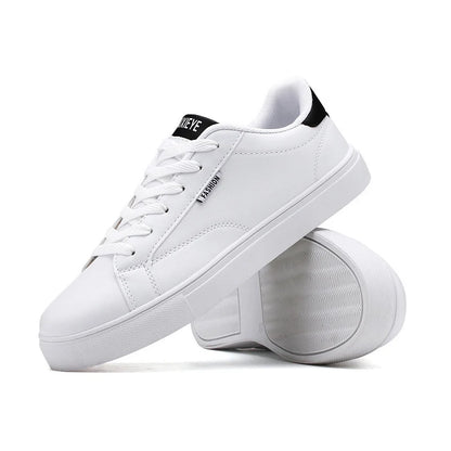 Scarpe casual da skateboard da uomo, scarpe bianche per il tempo libero all’aperto, sneakers traspiranti da camminata, scarpe basse, scarpe da uomo 39-48