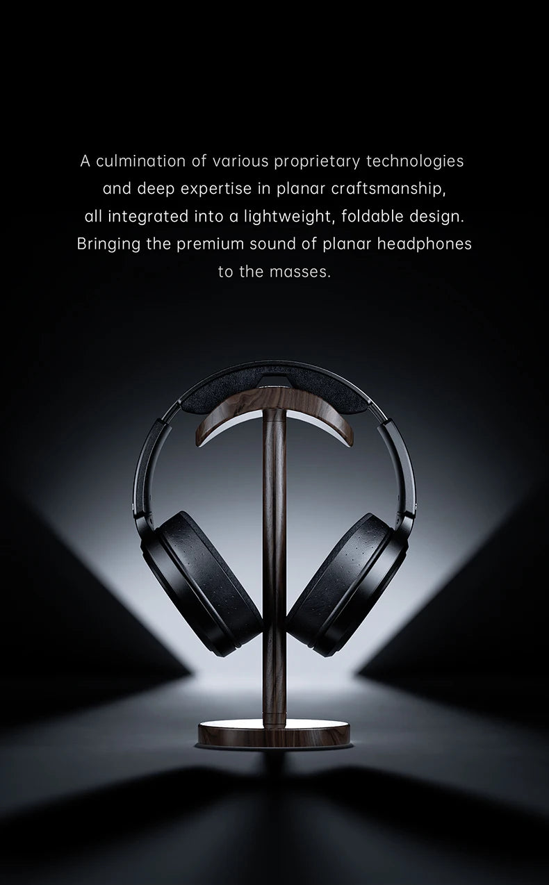 Auriculares audiófilos over-ear magnéticos planares FiiO JT7 – Driver de 95x86mm, headset HiFi con cable de 4.4mm y 3.5mm