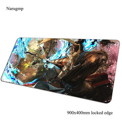 Overwatch podloga za miš, rođendanski računalni podložak 900x400x3mm, velika gaming podloga za miš, poklon, podloga za miš i tipkovnicu za PC gamere