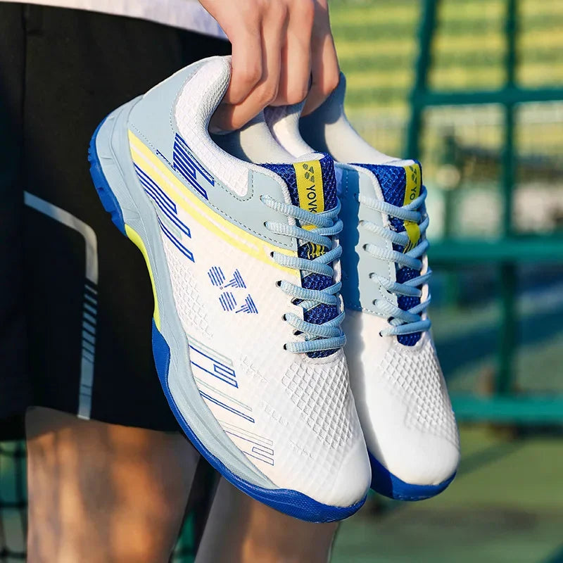 Professionelle Badminton-Schuhe, Sneaker, atmungsaktive, rutschfeste Tennis- und Sportschuhe für Herren und Damen, Trainingssneaker