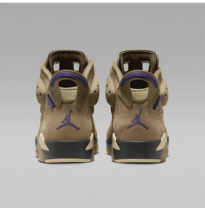 Nike genuine Air Jordan 6 Women's Retro High-Top Basketball Shoes FD1643-300