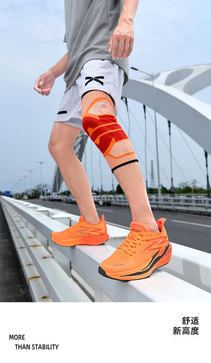 Zapatillas de running nuevas con placa de carbono para maratón, deportivas para hombre, transpirables y ligeras, zapatillas deportivas cómodas antideslizantes para mujer, estilo casual