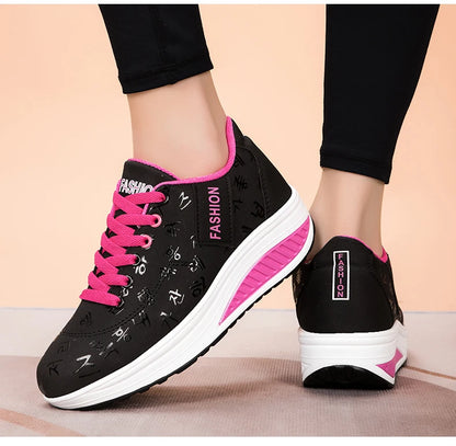Women’s Sneakers Fashion Women’s Vulcanized Shoes High-Quality Flats Shoes for Women Walking Platform Plus Size Zapatillas Mujer