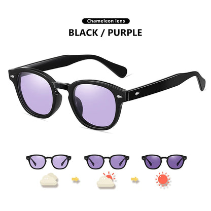 LM NEW Fashion Photochromic Sunglasses Women Men Polarized Blue Eyewear Drivign Outdoor UV Protection Eyewear gafas de sol mujer