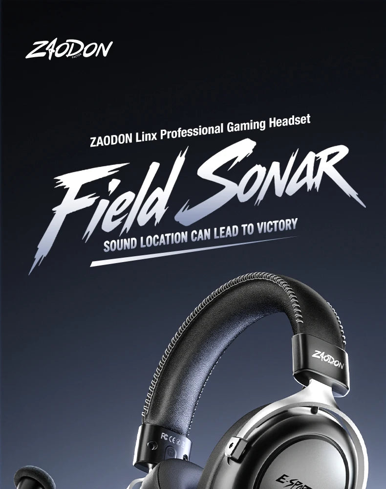 New Wireless Gaming Headphone,Bluetooth 6.0,53mm Titanium Drivers,7.1 Virtual Surround Sound,15ms Zero-Latency,for PC/PS5/Mobile