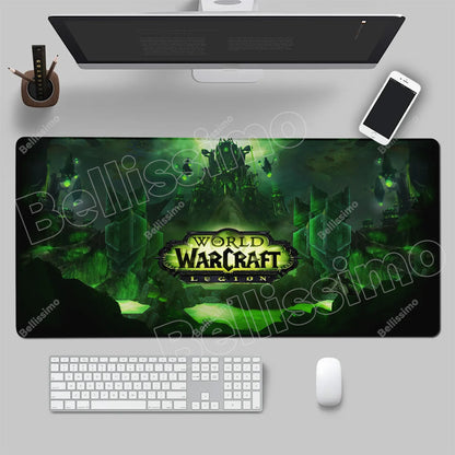 World Of Warcraft 90x40 stor gaming-musemåtte til spilbord, Csgo, naturgummimåtte, Grande Gamer, XXL computermusemåtte