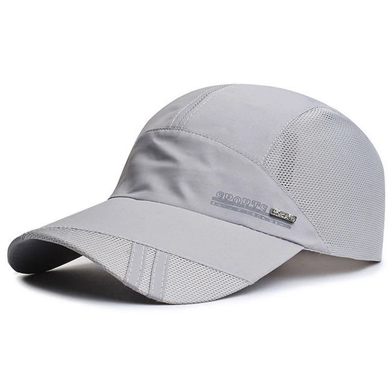 The New Spring Sun Hat Outdoor Travel Baseball Cap Sports Breathable Hat Screening Speed Dry Hat
