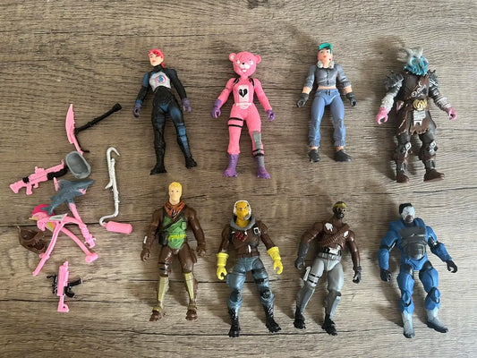 8Pcs/Set 10cm Fortnite Toys Action Figure Model Game Battle Royale Cool Toy Doll Kids Boys Fun Birthday Xmas Gift