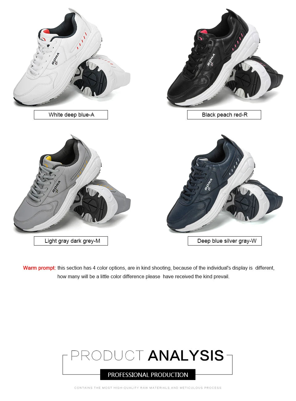 BONA  New Designers Classics Sneakers Running Shoes Women Outdoor Sports Shoes Comfortable Running Shoes Ladies Walking Shoe