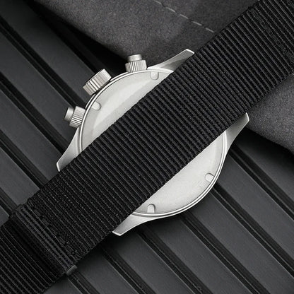 Orologio cronografo al quarzo Militado VK61 VK67, 39mm, cassa in acciaio inox 316L, 3 quadranti, impermeabile 100M, orologio militare multifunzione