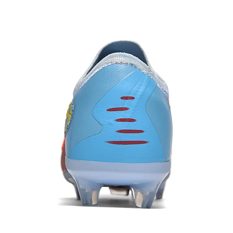 Nuevas zapatillas de fútbol para hombre, botas antideslizantes para adulto, deporte al aire libre para niño, tacos largos de entrenamiento, transpirables y cómodas para partido