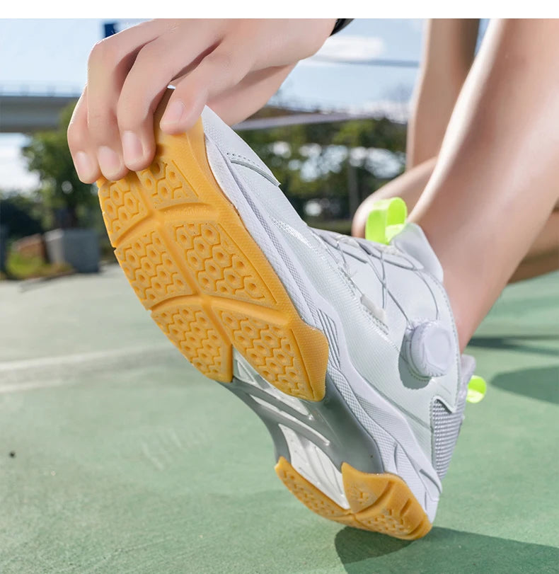 Professional Volleyball Shoes for Men and Women, Fitness Badminton Shoes, Youth Table Tennis Training and Competition Sports Shoes