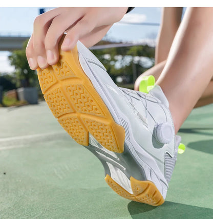 Professional Volleyball Shoes for Men and Women, Fitness Badminton Shoes, Youth Table Tennis Training and Competition Sports Shoes