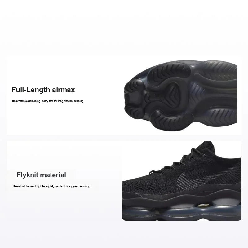POIZON Nike Air Max Scorpion Flyknit 'Triple Black'