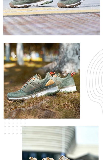RAX Outdoor Breathable Hiking Shoes Men Lightweight Walking Trekking Wading Shoes Sport Sneakers Men Outdoor Sneakers Male