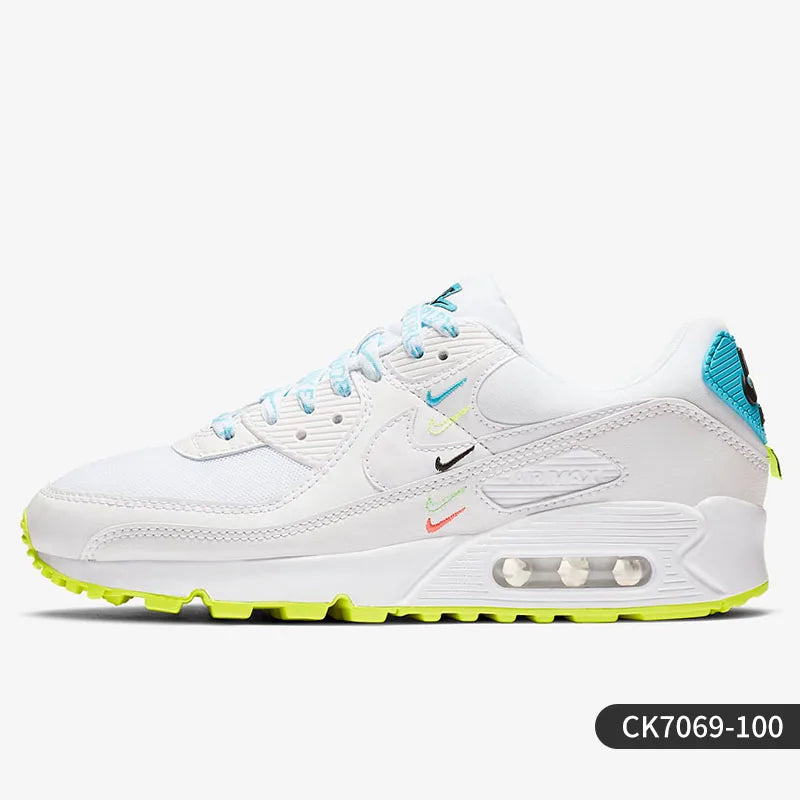 Nike originali da uomo e donna AIR MAX 90 QS, scarpe sportive casual da running basse CK7069-100
