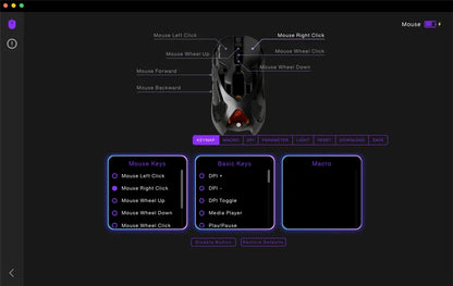 Angry Miao Infinity Mouse Wireless da Gaming Hot-Swappable in Metallo Ultralight Hollow PAW3950 Dual 8K Cablato Tri-Mode Arancione