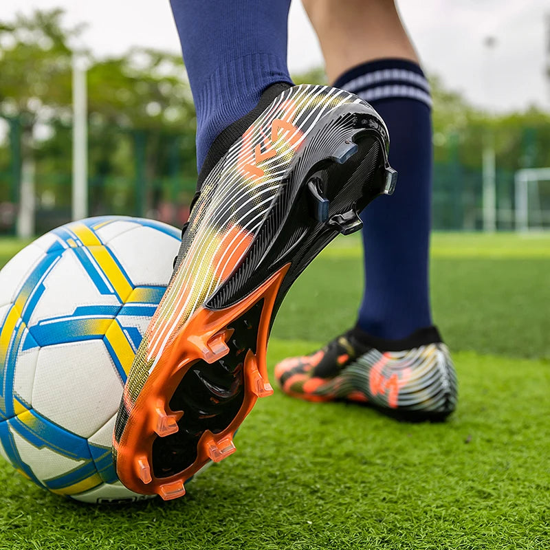 Scarpe da calcio professionali da uomo, resistenti e confortevoli, per allenamento, ultraleggere, di alta qualità, per partita