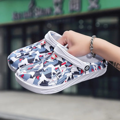 Nouvelle mode sandales hommes sabots sandales confortables respirant plage sandales hommes femmes sabots pantoufles fond souple hommes chaussures