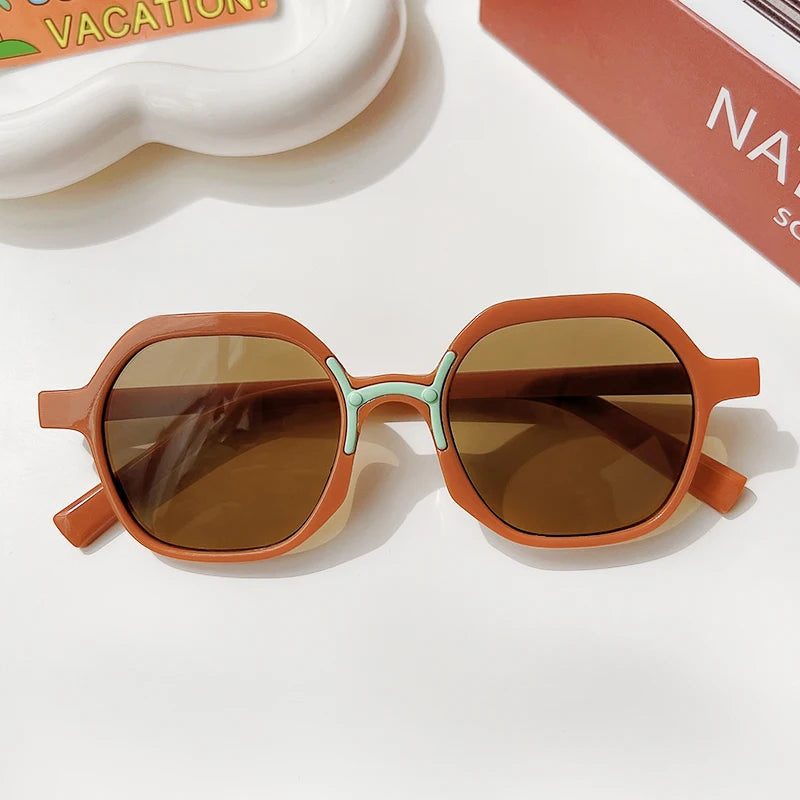 Lunettes de soleil classiques pour enfants, protection solaire, pour garçons et filles, plusieurs couleurs, protègent les yeux, lunettes de soleil UV400 pour bébés et enfants