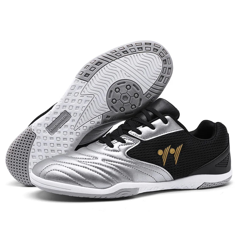 High-Quality New Men's Football Boots Grass High-Top Futsal Sneakers Soccer Shoes Non-Slip Match Indoor Hot-Selling Outdoor Sports