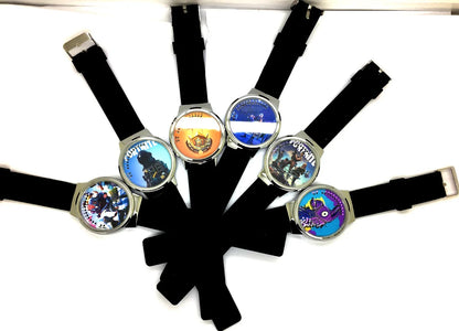 Reloj Fortnite de moda cute, cartoon y kawaii personalizado con luz nocturna LED táctil, reloj electrónico para estudiantes, regalo para amigos