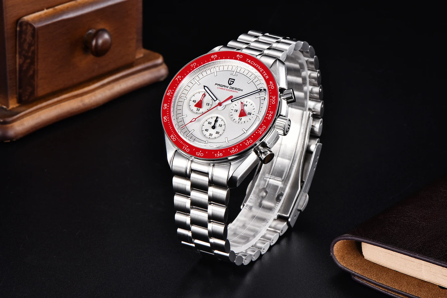 2026 New PAGANI DESIGN AK Project Mars Men's Watches Luxury Quartz Watch Men AR Sapphire Speed Sport Chronograph Automatic Date