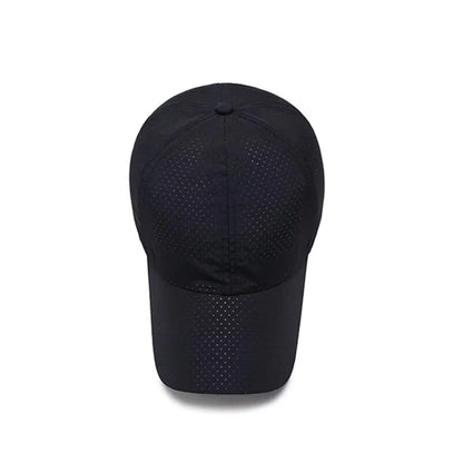 Casquette pour homme printemps-été, couleur unie, en maille ; casquette de baseball pour femme, automne, édition coréenne ; casquette anti-UV, en maille respirante, à visière