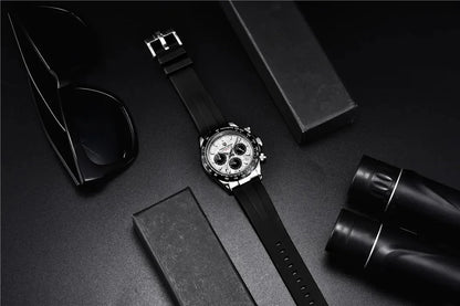 Nuovo originale PAGANI DESIGN PD-1664 orologio da uomo di lusso, movimento al quarzo giapponese VK63, zaffiro, impermeabile, cronografo, oro